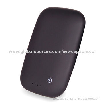 Wireless Charger/Power Bank, 5V/1.5A Input/Output, Qi Standard